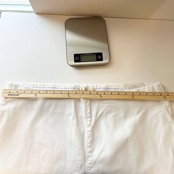 Soft Surroundings NEW Ultimate Denim Pull On Boot Cut Jeans in White - Size 3X - Picture 7 of 9